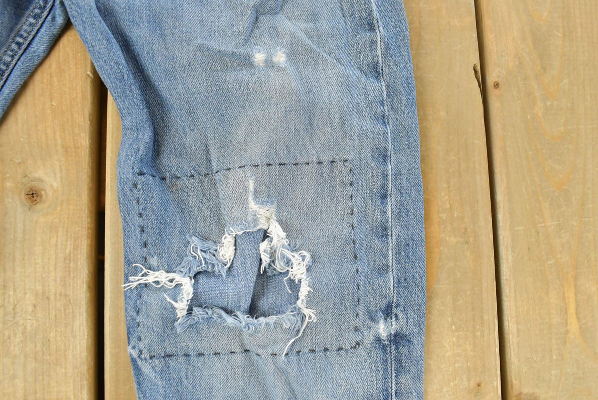 Vintage 2000s Ralph Lauren Polo Distressed Denim Jeans Men's 31 x 27 from propervintagecanada
