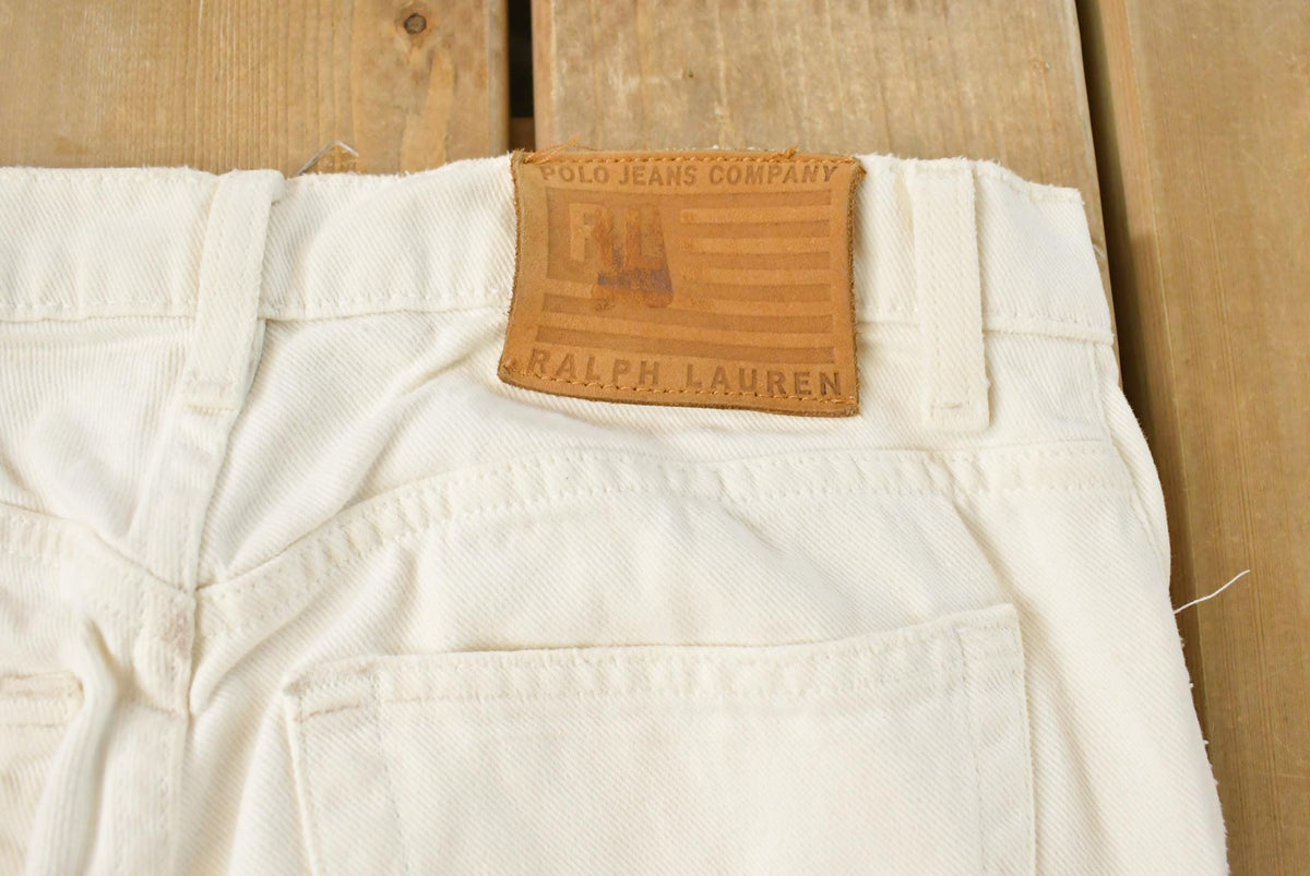 Vintage 2000s Ralph Lauren Polo Jeans Co Flare Denim Jeans Women's 30 x 32 from propervintagecanada