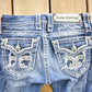 Vintage 2000s Rock Revival Skinny Jeans Women's 24 x 32 from propervintagecanada