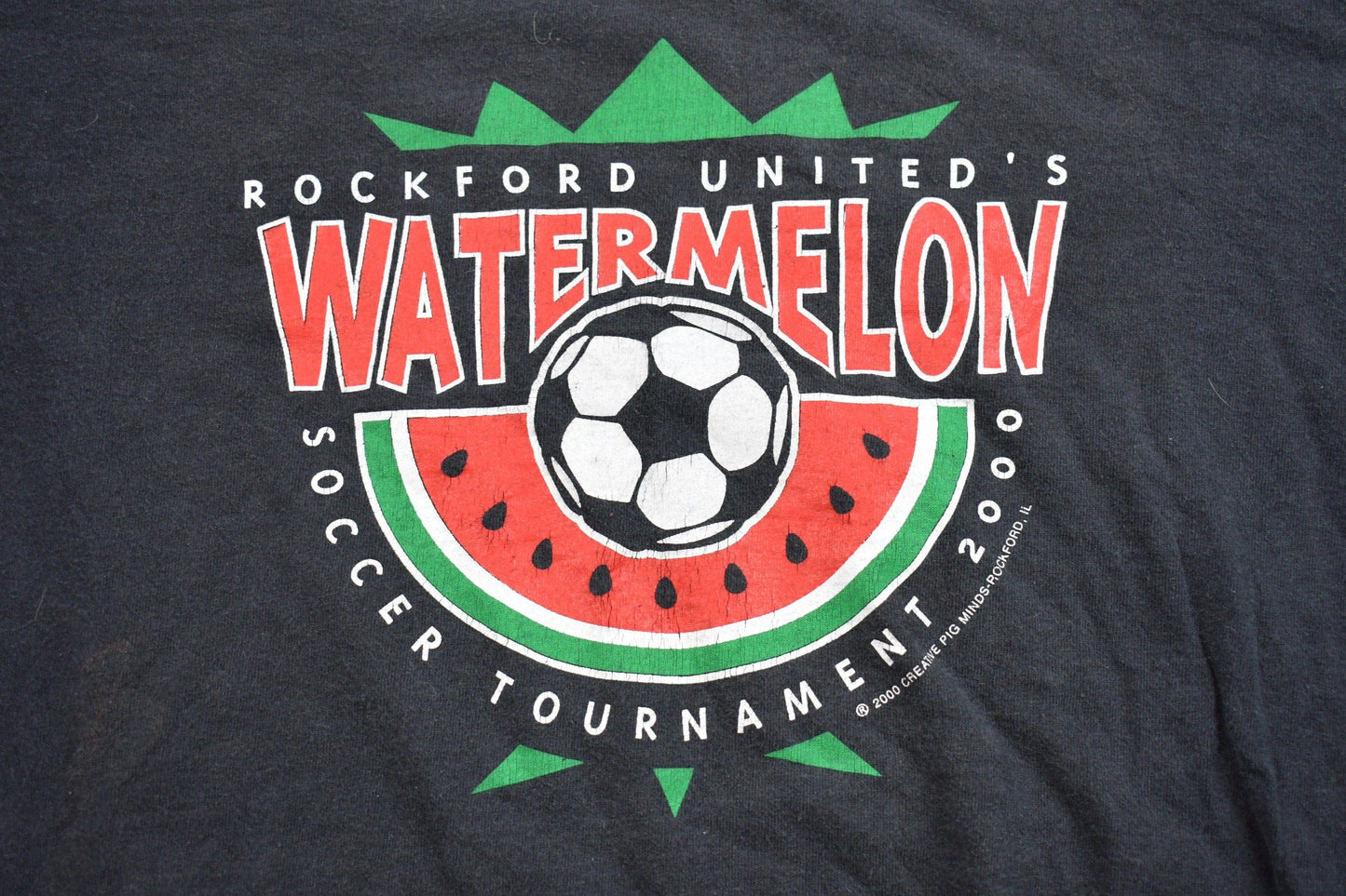 Vintage 2000s Rockford United's Soccer Tournament T-Shirt / Single Stitch / NBA / 00s Streetwear / Athleisure / Sportswear from propervintagecanada