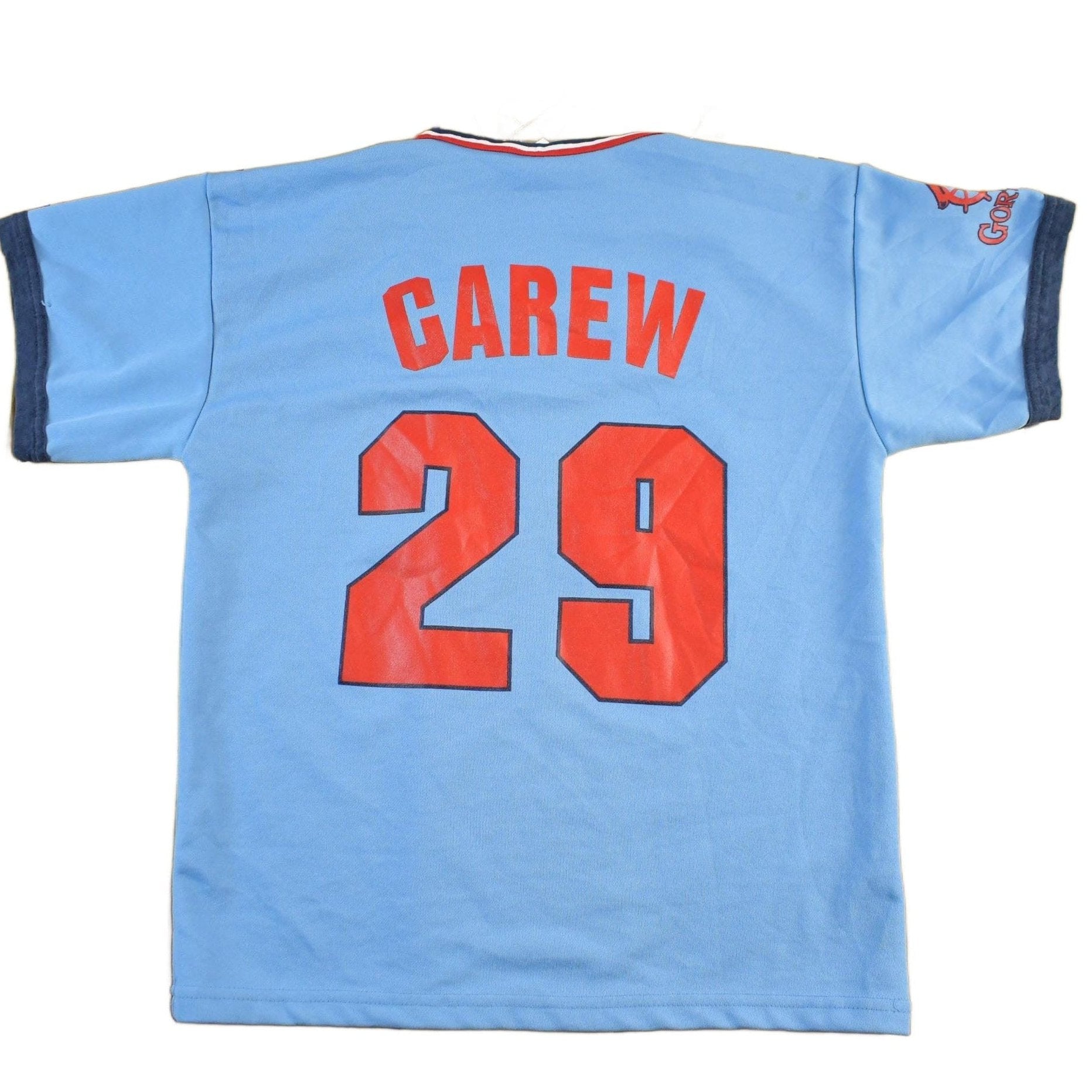 Vintage 2000s Rod Carew Minnesota Twins Baseball Jersey Youth XL from propervintagecanada