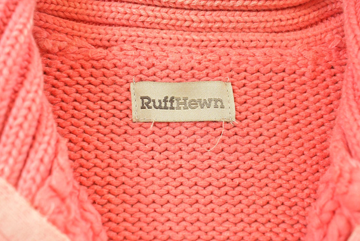 Vintage 2000s Ruff Hewn Full Zip Sweater Womens M from propervintagecanada