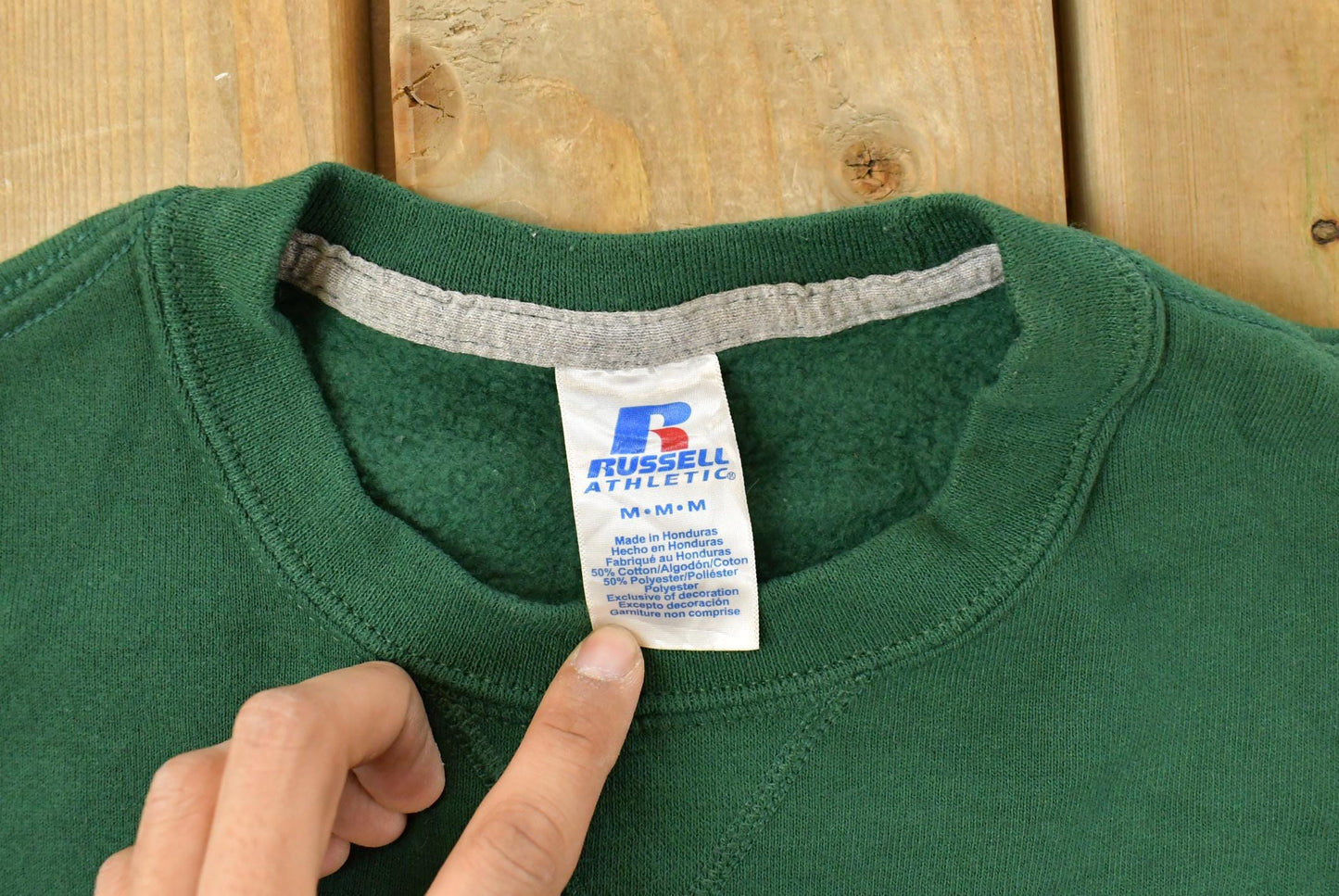 Vintage 2000s Russell Athletics Blank Sweatshirt Men's M from propervintagecanada