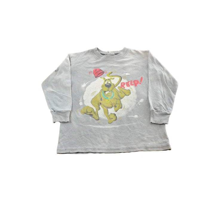 Vintage 2000s Scooby Doo Relp Graphic Long Sleeve T-Shirt Youth S from propervintagecanada