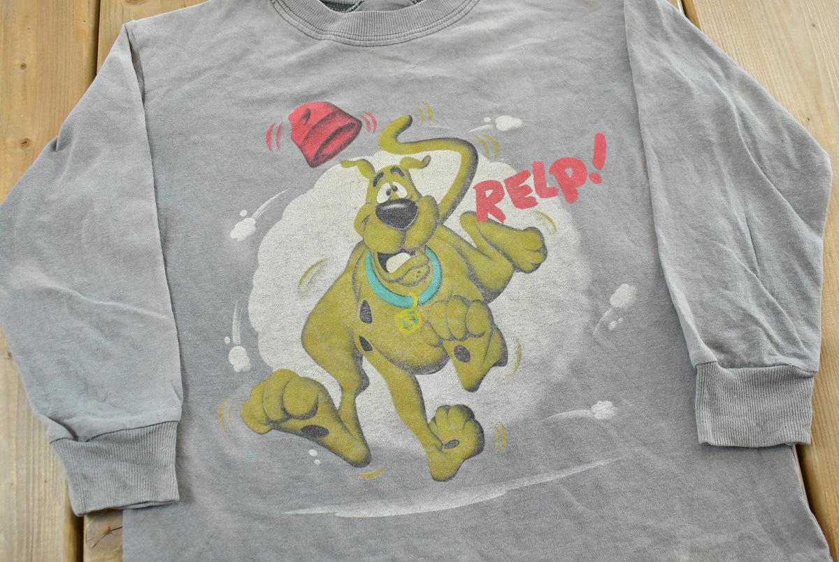 Vintage 2000s Scooby Doo Relp Graphic Long Sleeve T-Shirt Youth S from propervintagecanada