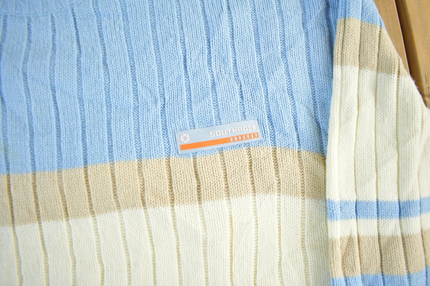 Vintage 2000s Southpole Knit Crewneck Sweater Men's XL from propervintagecanada