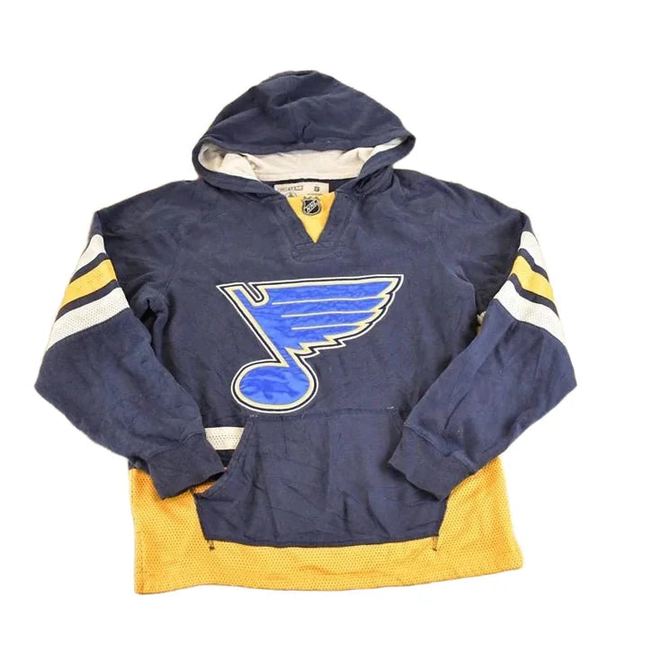Vintage 2000s St Louis Blues CCM Hoodie Sweatshirt Men's S from propervintagecanada