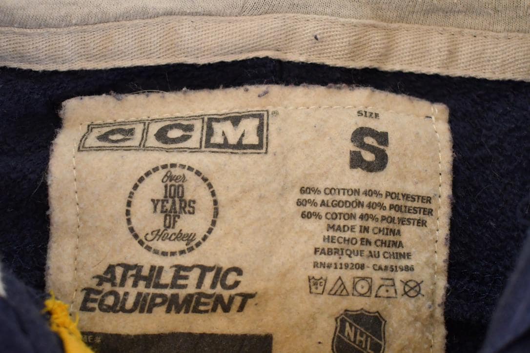 Vintage 2000s St Louis Blues CCM Hoodie Sweatshirt Men's S from propervintagecanada