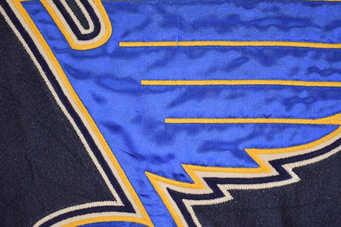 Vintage 2000s St Louis Blues CCM Hoodie Sweatshirt Men's S from propervintagecanada