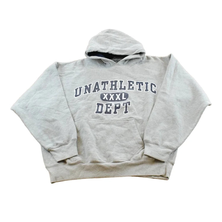 Vintage 2000s Steve And Barry's Unathletic Department Hoodie Sweater Men's L from propervintagecanada