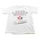 Vintage 2000s Team Canada Hockey Is Life Graphic T-Shirt Men's M from propervintagecanada