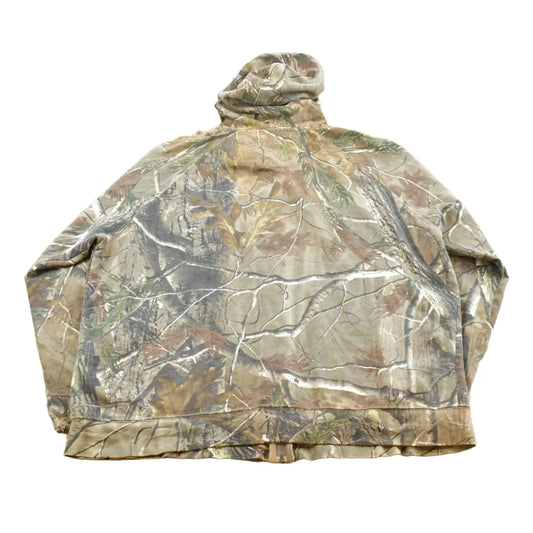 Vintage 2000s Team Realtree Camo Full Zip Hoodie Sweatshirt Men's XL from propervintagecanada