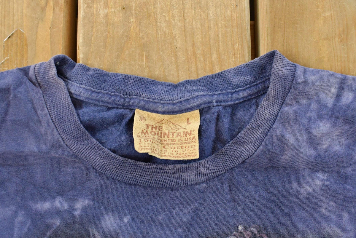 Vintage 2000s The Mountain Dragon All Over Print Graphic T-Shirt Men's L from propervintagecanada