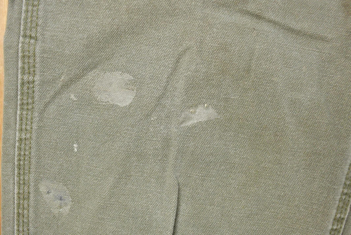 Vintage 2000s Thrashed Carhartt Carpenter Pants Men's 35 x 31 from propervintagecanada