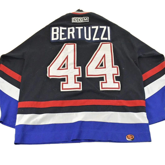 Vintage 2000s Todd Bertuzzi Vancouver Canucks NHL CCM Hockey Jersey Men's XL from propervintagecanada