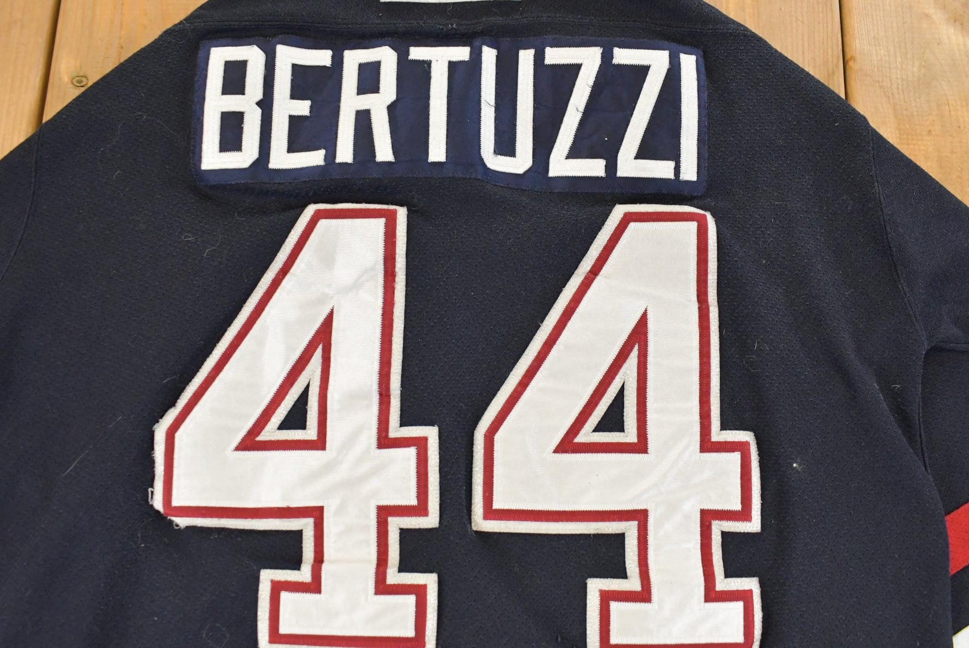 Vintage 2000s Todd Bertuzzi Vancouver Canucks NHL CCM Hockey Jersey Men's XL from propervintagecanada