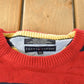 Vintage 2000s Tommy Hilfiger Embroidered Knit Sweater Men's XL from propervintagecanada