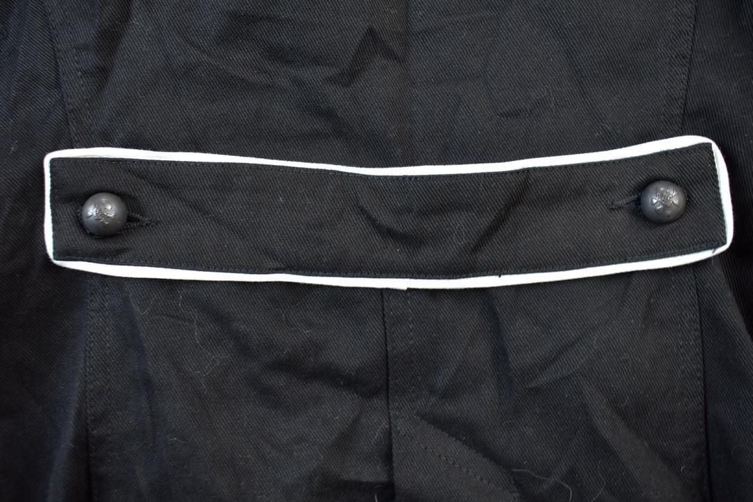 Vintage 2000s Tripp NYC Gothic Admiral Style Zipper Jacket Men's Medium from propervintagecanada