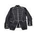 Vintage 2000s Tripp NYC Gothic Admiral Style Zipper Jacket Men&