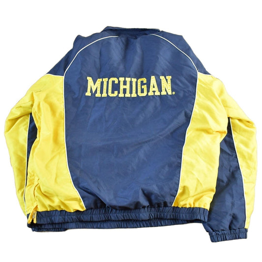 Vintage 2000s University of Michigan Wolverines Pullover Jacket Men's XL from propervintagecanada