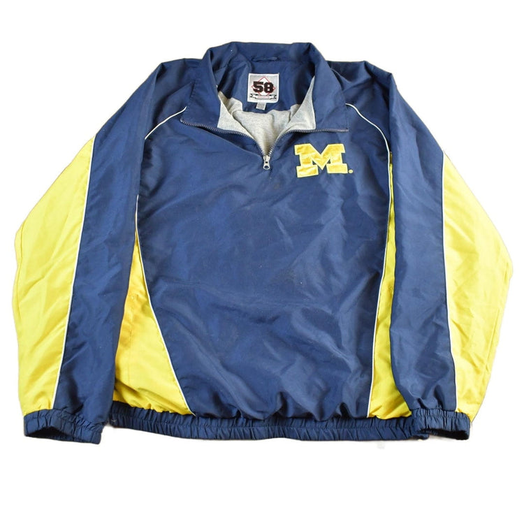 Vintage 2000s University of Michigan Wolverines Pullover Jacket Men's XL from propervintagecanada