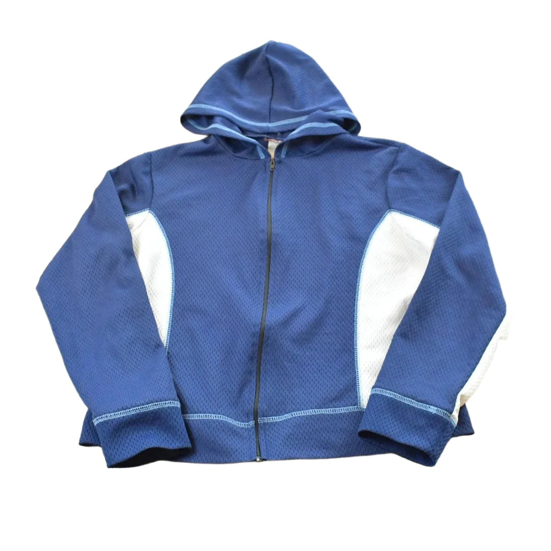 Vintage 2000s Vision Athletic Full Zip Hoodie Sweatshirt Youth L from propervintagecanada