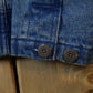 Vintage 2000s Woolrich Fleece Lined Denim Trucker Jacket Women's M from propervintagecanada