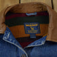 Vintage 2000s Woolrich Fleece Lined Denim Trucker Jacket Women's M from propervintagecanada