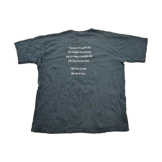 Vintage 2001 A.I Artificial intelligence Movie Promo T-shirt Men's XL from propervintagecanada