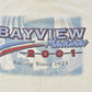Vintage 2001 Bicardi Bayview Sailing Racing Graphic T-Shirt Men's Medium from propervintagecanada