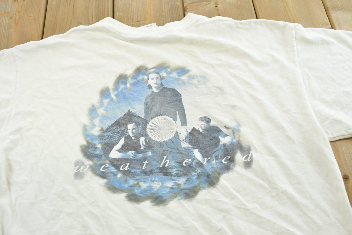 Vintage 2001 Creed Weathered Tour Rock Band T-Shirt Men's L from propervintagecanada