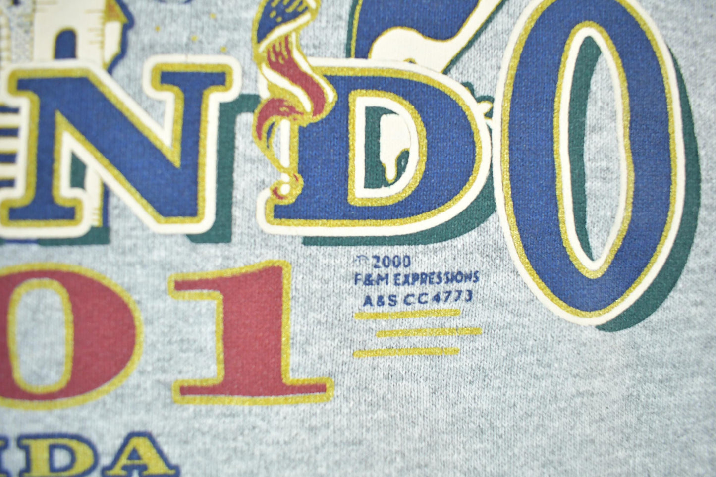 Vintage 2001 Florida Orlando Crewneck Sweatshirt Men's Large from propervintagecanada