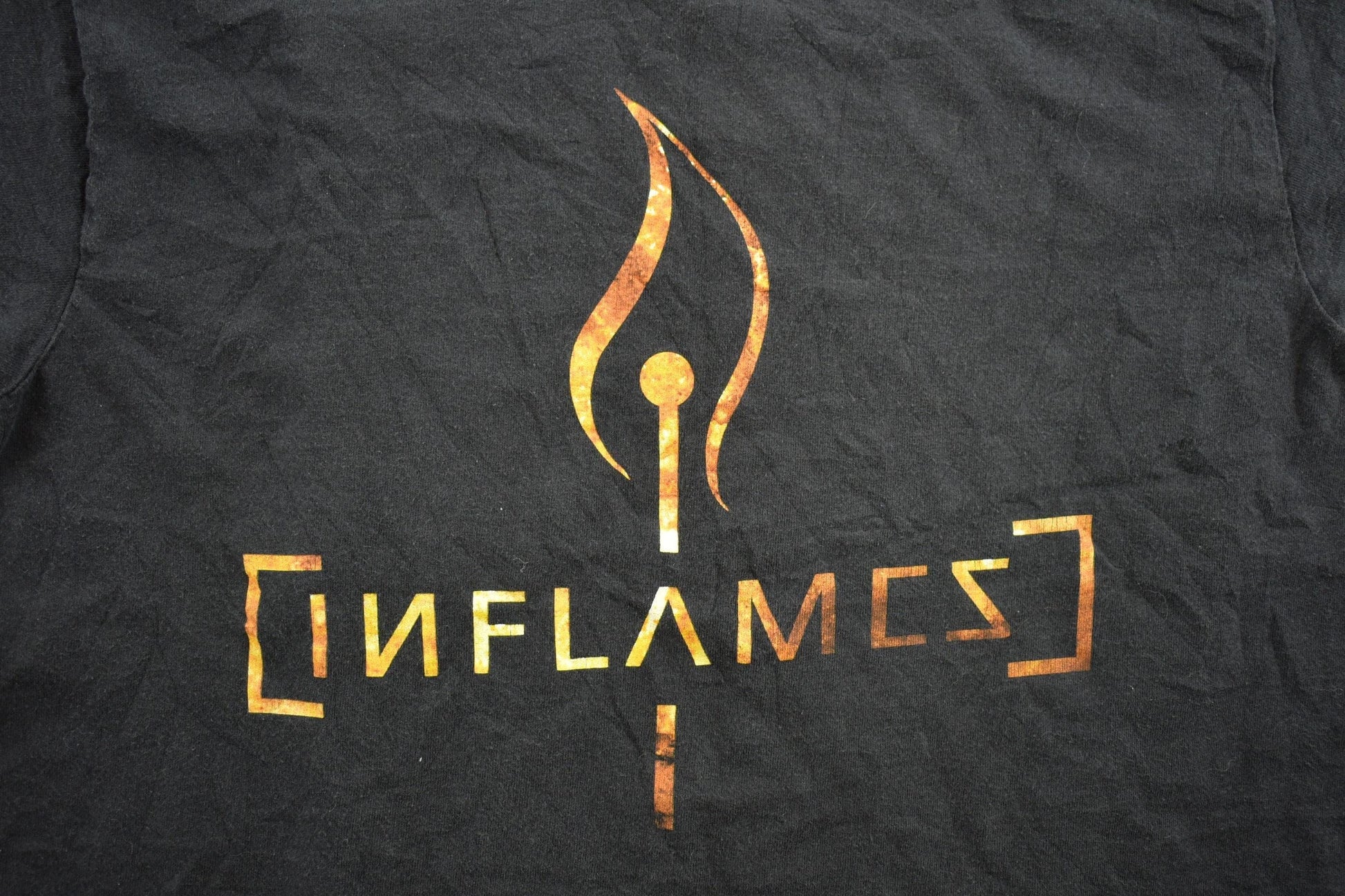 Vintage 2001 In Flames Tour T-Shirt Men's M from propervintagecanada