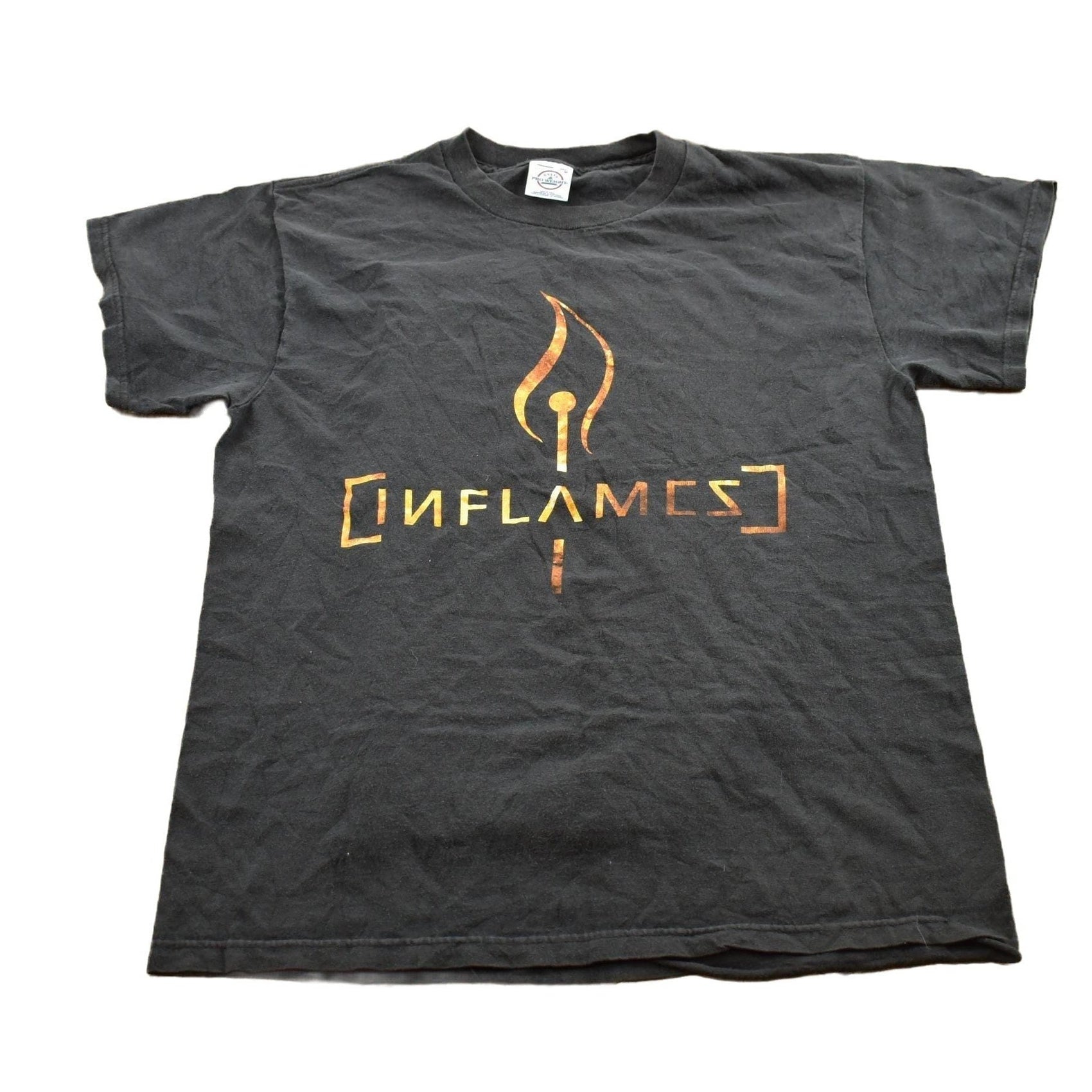 Vintage 2001 In Flames Tour T-Shirt Men's M from propervintagecanada