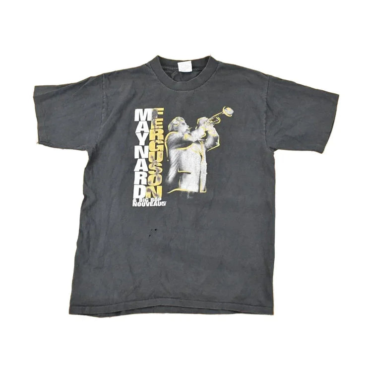 Vintage 2001 Maynard Ferguson World Tour Souvenir Band T-Shirt Men's L / Destination Shirt / 2000s Single Stitch Graphic Tee / Made in USA from propervintagecanada