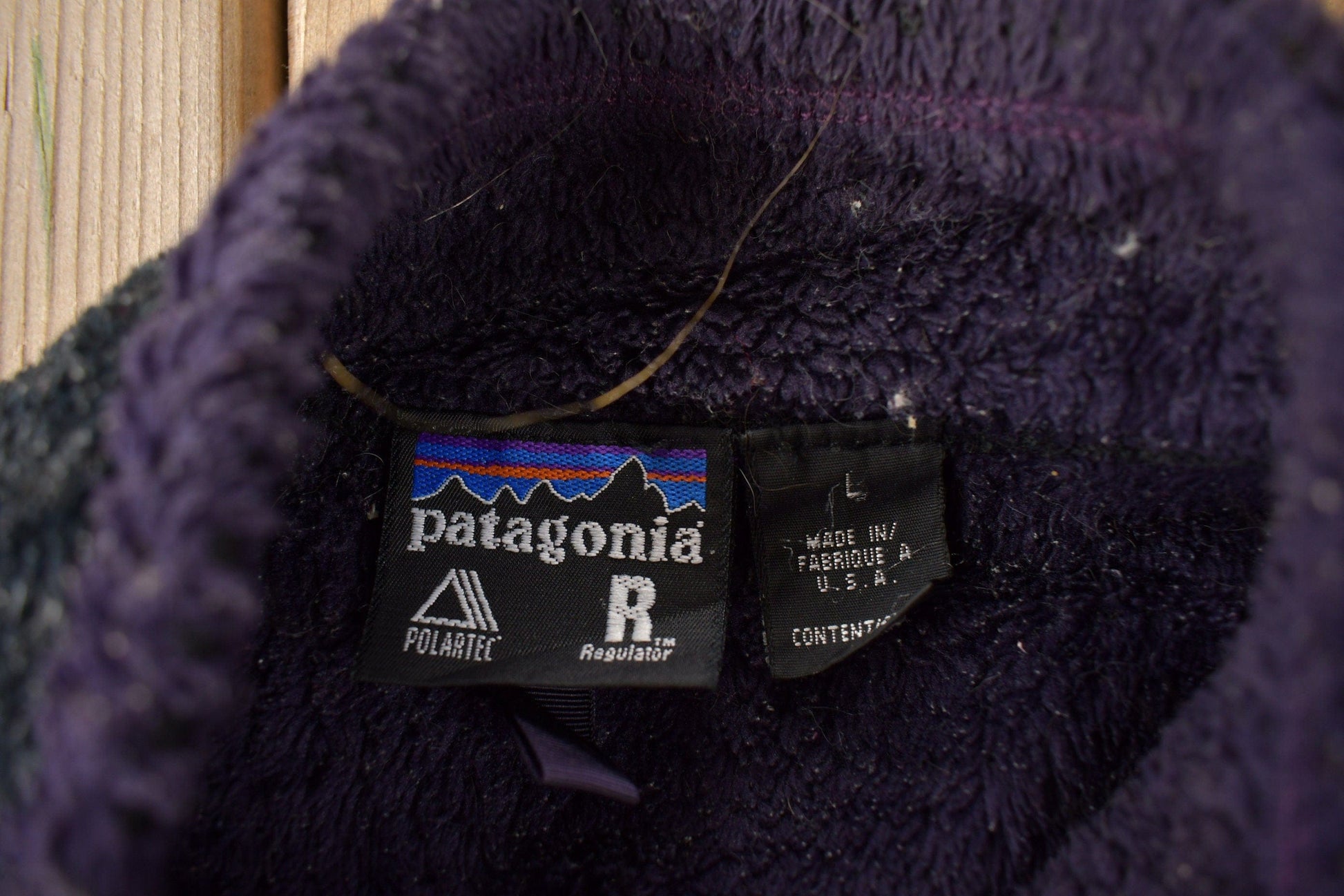 Vintage 2001 Patagonia Black Fleece Vest made In USA Men's Large from propervintagecanada