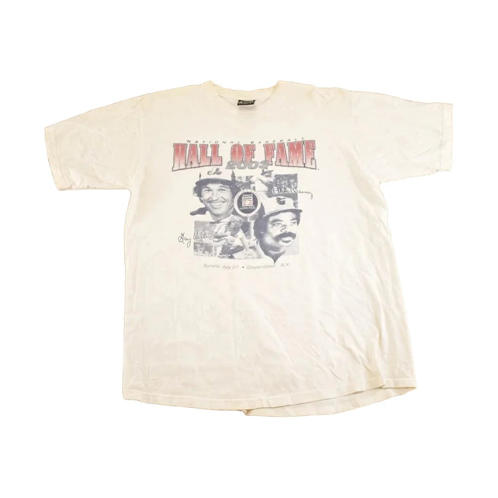 Vintage 2002 Baseball Hall Of Fame MLB T-Shirt Men's L from propervintagecanada