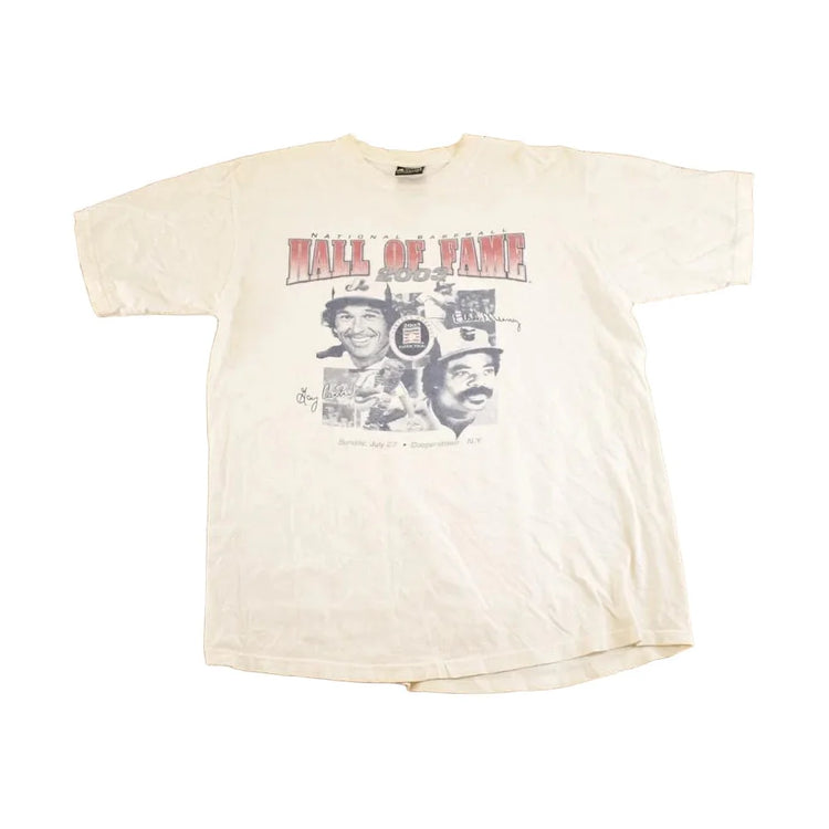 Vintage 2002 Baseball Hall Of Fame MLB T-Shirt Men's L from propervintagecanada