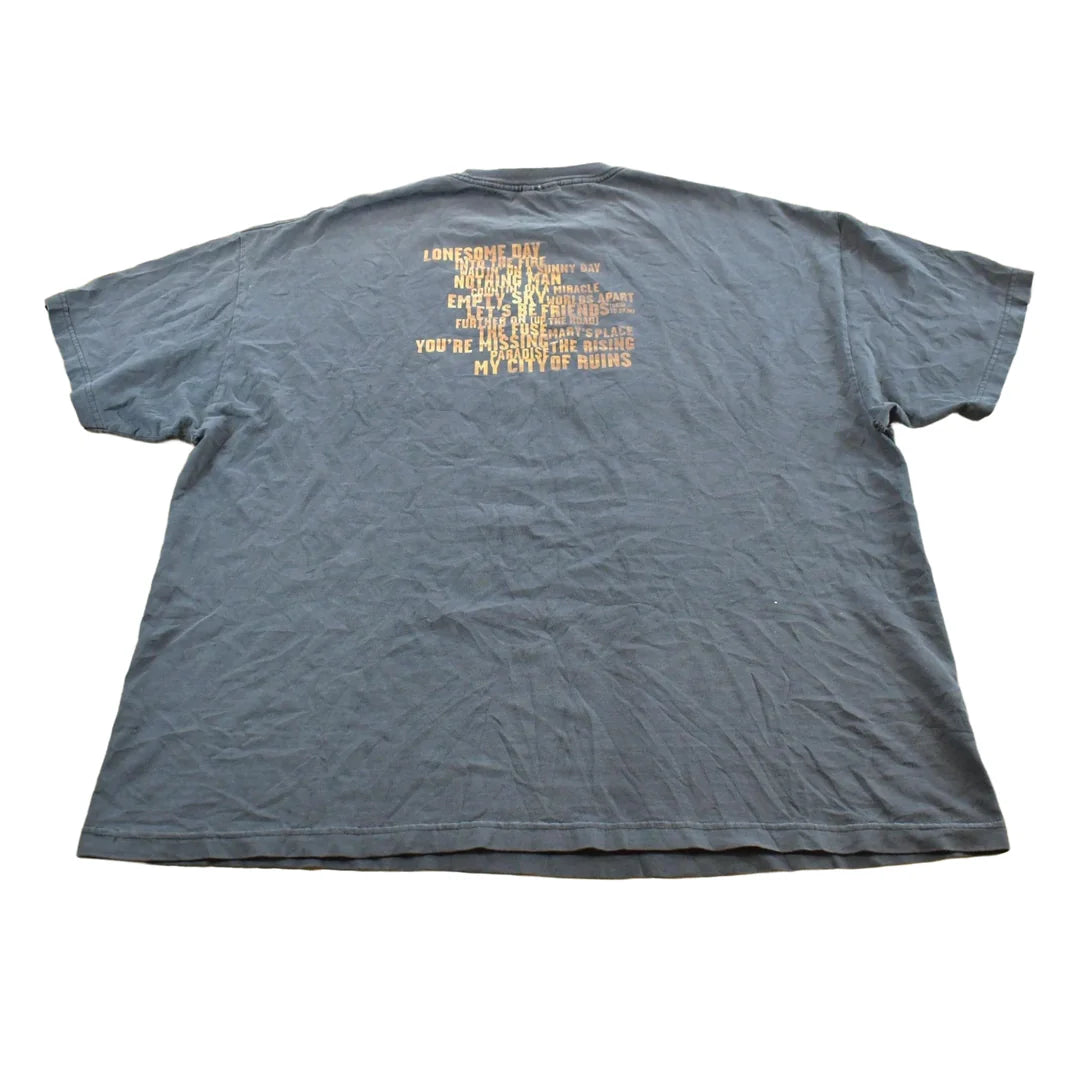 Vintage 2002 Bruce Springsteen The Rising Tour Band T-Shirt Men's Large Men's 2XL from propervintagecanada