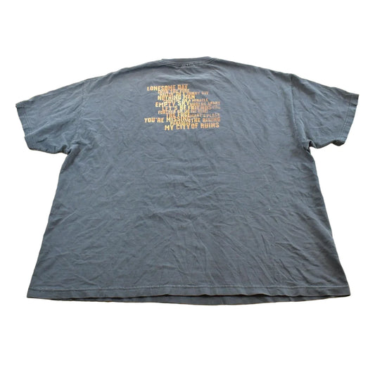 Vintage 2002 Bruce Springsteen The Rising Tour Band T-Shirt Men's Large Men's 2XL from propervintagecanada