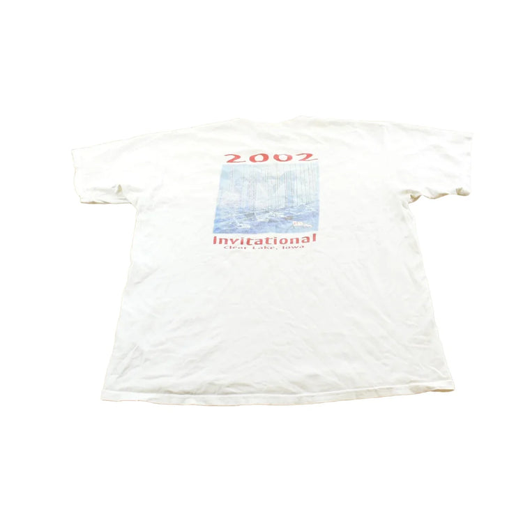 Vintage 2002 Clear Lake Invitational Sailing Souvenir T-Shirt Mens XL from propervintagecanada