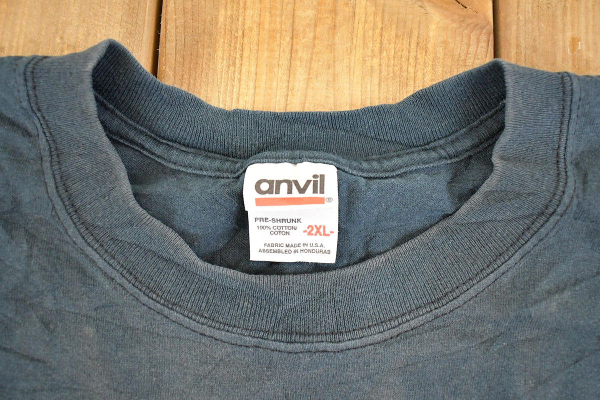 Vintage 2002 Crosby Stills Nash Souvenir Tour Of America T-Shirt Mens XL from propervintagecanada