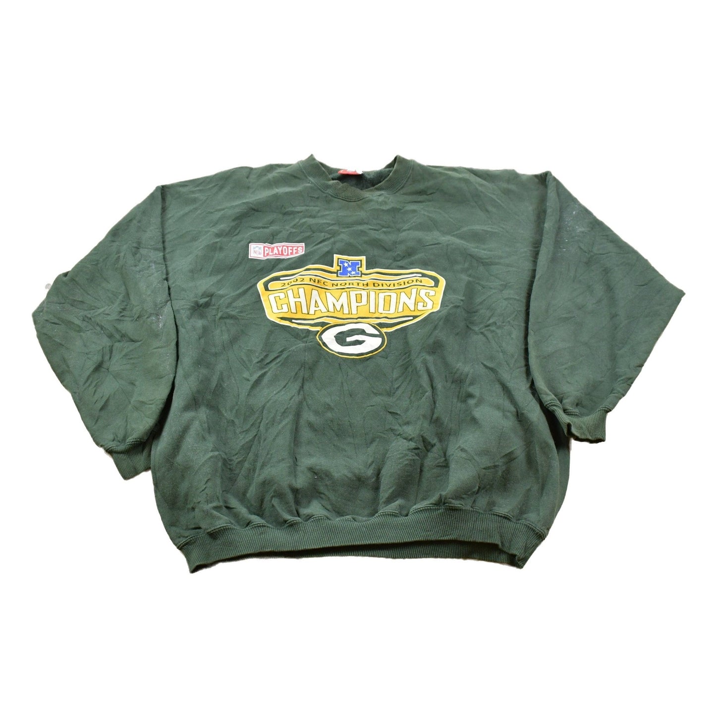 Vintage 2002 Green Bay Packers North Division Champions Crewneck Sweatshirt Men's 2XL from propervintagecanada