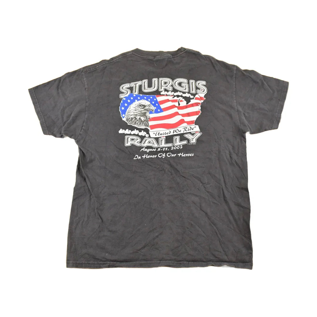 Vintage 2002 Harley Davidson Motorcycles Biker T-Shirt Men's L from propervintagecanada