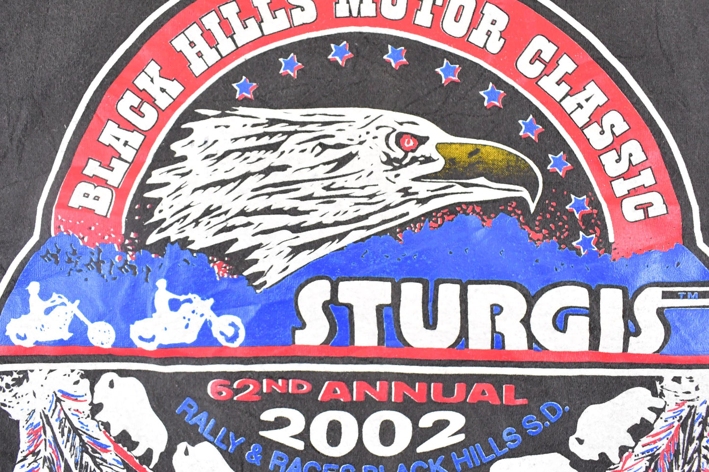 Vintage 2002 Harley Davidson Motorcycles Biker T-Shirt Men's L from propervintagecanada