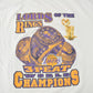 Vintage 2002 Los Angeles Lakers NBA 3 Peat Champs Graphic T-Shirt Men's XL from propervintagecanada