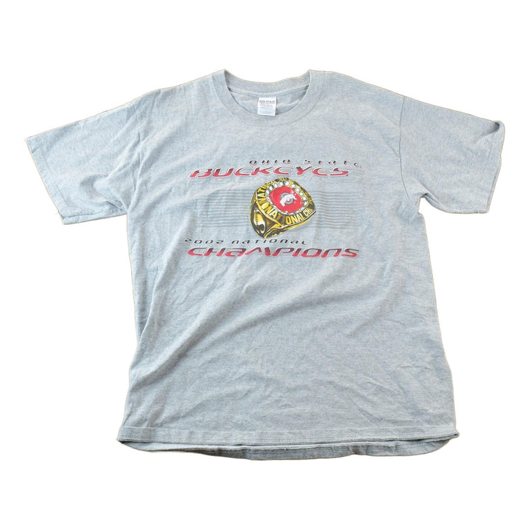 Vintage 2002 Ohio State University Buckeyes Champions Collegiate T-Shirt Men's Large from propervintagecanada