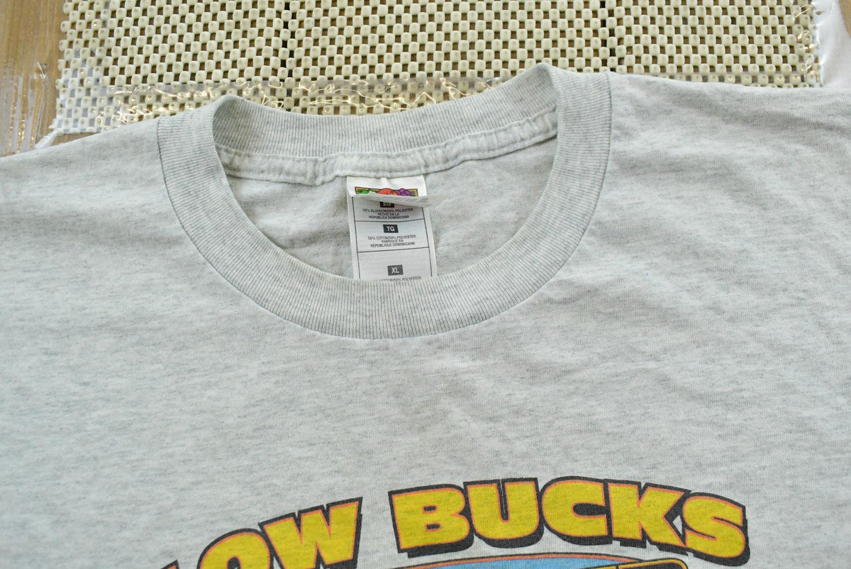 Vintage 2002s Low Bucks Car Club Car Show Albert Lea Minnesota Promotional Souvenir T-Shirt Men's XL from propervintagecanada