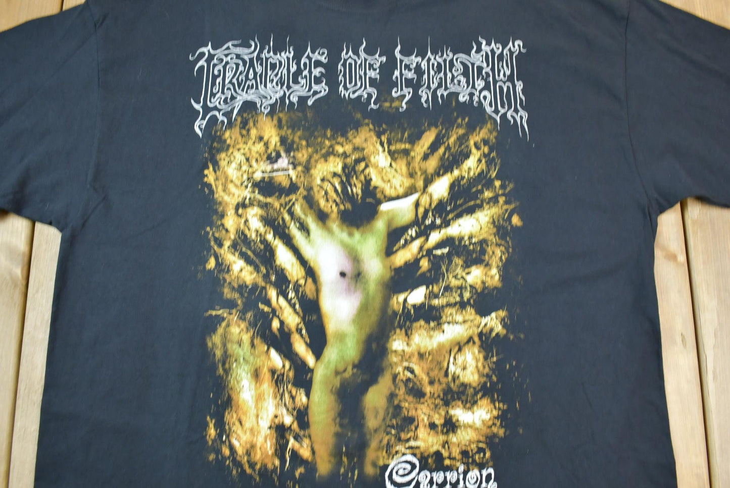 Vintage 2003 Cradle Of Filth Rock Band Tee from propervintagecanada