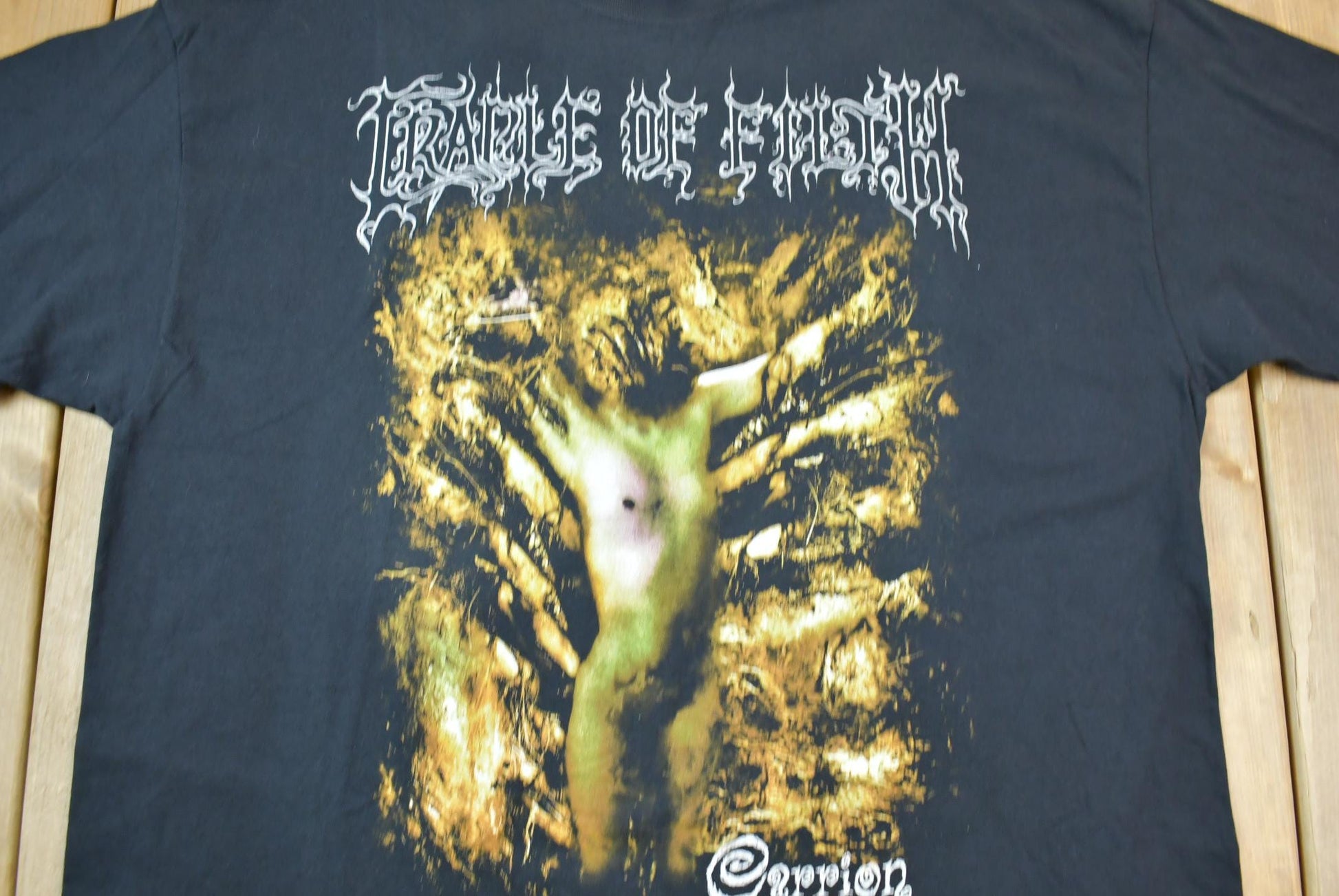 Vintage 2003 Cradle Of Filth Rock Band Tee from propervintagecanada